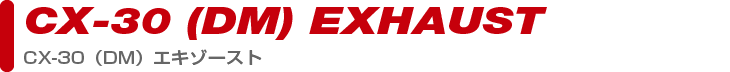 exhaust_cx30PARTS CATEGORY exhaust_cx30製品カテゴリー